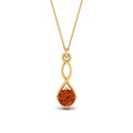 Thumbnail 49 - Infinity Solitaire Pendant