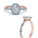 Load image into Gallery viewer, infinity-oval-halo-diamond-engagement-ring-with-blue-topaz-in-rose-gold-FD9126OVRGICBLTOANGLE3-NL-RG?v=1757924813