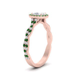 Load image into Gallery viewer, infinity-oval-halo-diamond-engagement-ring-with-emerald-in-rose-gold-FD9126OVRGEMGRANGLE2-NL-RG_61674daf-2d87-48c5-a3ab-4bf2397ed1db?v=1757924932
