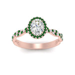 Load image into Gallery viewer, infinity-oval-halo-diamond-engagement-ring-with-emerald-in-rose-gold-FD9126OVRGEMGRANGLE5-NL-RG_d9f16ffd-a73b-4248-b6b0-ae252ca7c693?v=1757924932
