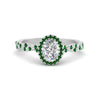 Load image into Gallery viewer, infinity-oval-halo-diamond-engagement-ring-with-emerald-in-white-gold-FD9126OVRGEMGR-NL-WG_fd7db7a9-bb0f-4c7e-8b9f-3888154341dd?v=1757924932