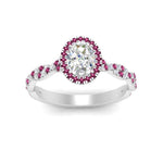 Load image into Gallery viewer, infinity-oval-halo-diamond-engagement-ring-with-pink-sapphire-in-white-gold-FD9126OVRGSADRPIANGLE5-NL-WG?v=1757924812