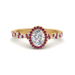 Load image into Gallery viewer, infinity-oval-halo-diamond-engagement-ring-with-pink-sapphire-in-yellow-gold-FD9126OVRGSADRPI-NL-YG?v=1757924812