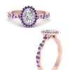 Load image into Gallery viewer, infinity-oval-halo-diamond-engagement-ring-with-purple-topaz-in-rose-gold-FD9126OVRGVITOANGLE3-NL-RG_dd2f224c-5c32-40b1-8dee-aba18d205e25?v=1757924932