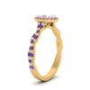 Load image into Gallery viewer, infinity-oval-halo-diamond-engagement-ring-with-purple-topaz-in-yellow-gold-FD9126OVRGVITOANGLE2-NL-YG_81d93214-d883-4676-b2d1-93bb13cacd86?v=1757924932