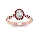 Load image into Gallery viewer, infinity-oval-halo-diamond-engagement-ring-with-ruby-in-rose-gold-FD9126OVRGRUDRANGLE5-NL-RG_a552ba26-4990-4e27-9f42-4a46b1185cc9?v=1757924932
