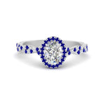 Load image into Gallery viewer, infinity-oval-halo-diamond-engagement-ring-with-sapphire-in-white-gold-FD9126OVRGSABL-NL-WG_da2ea9cd-1acd-4497-a767-46b6903cced2?v=1757924932
