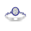 Load image into Gallery viewer, infinity-oval-halo-diamond-engagement-ring-with-sapphire-in-white-gold-FD9126OVRGSABLANGLE5-NL-WG_8221d665-f103-423f-afa8-8886ba43d0db?v=1757924931