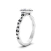 Load image into Gallery viewer, infinity-oval-halo-engagement-ring-with-black-diamond-in-white-gold-FD9126OVRGBLACKANGLE2-NL-WG_45b2a9b0-5040-4936-bc3a-065af731f152?v=1757924932