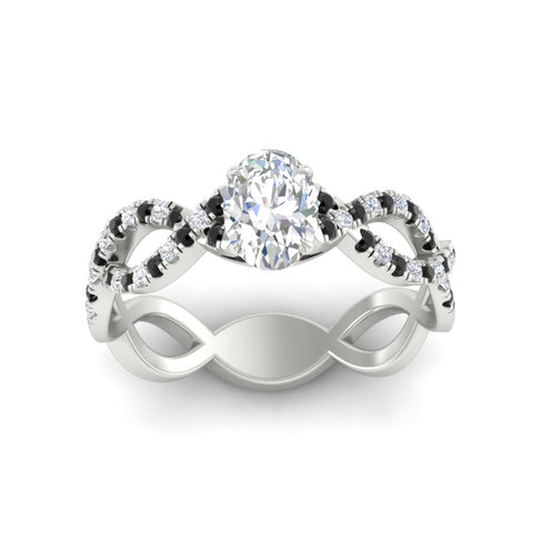 infinity-oval-shaped-twist-diamond-engagement-ring-with-black-diamond-in-white-gold-FD11157OVRGBLACKANGLE3-NL-WG