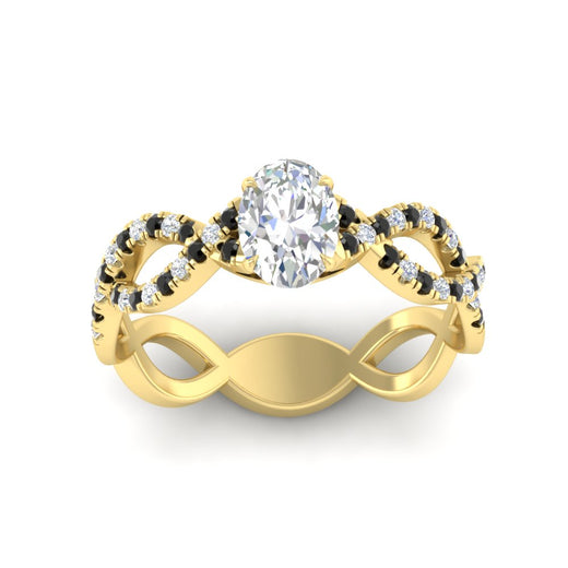 infinity-oval-shaped-twist-diamond-engagement-ring-with-black-diamond-in-yellow-gold-FD11157OVRGBLACKANGLE3-NL-YG