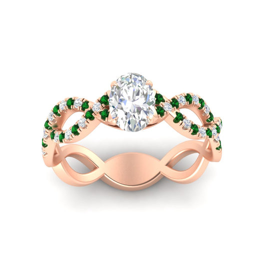 infinity-oval-shaped-twist-diamond-engagement-ring-with-emerald-in-rose-gold-FD11157OVRGEMGRANGLE3-NL-RG