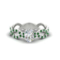 Thumbnail 47 - infinity-oval-shaped-twist-diamond-engagement-ring-with-emerald-in-white-gold-FD11157OVRGEMGRANGLE3-NL-WG
