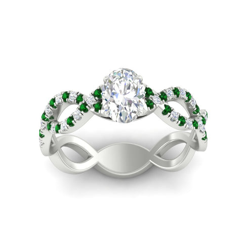 infinity-oval-shaped-twist-diamond-engagement-ring-with-emerald-in-white-gold-FD11157OVRGEMGRANGLE3-NL-WG
