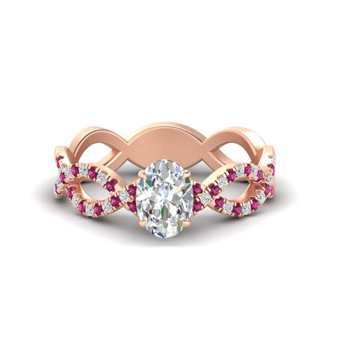 infinity-oval-shaped-twist-diamond-engagement-ring-with-pink-sapphire-in-rose-gold-FD11157OVRGSADRPIANGLE3-NL-RG