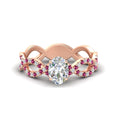 Thumbnail 12 - infinity-oval-shaped-twist-diamond-engagement-ring-with-pink-sapphire-in-rose-gold-FD11157OVRGSADRPIANGLE3-NL-RG