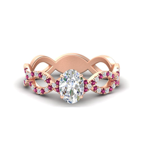 infinity-oval-shaped-twist-diamond-engagement-ring-with-pink-sapphire-in-rose-gold-FD11157OVRGSADRPIANGLE3-NL-RG