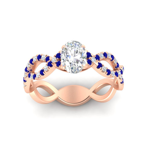 infinity-oval-shaped-twist-diamond-engagement-ring-with-sapphire-in-rose-gold-FD11157OVRGSABLANGLE3-NL-RG