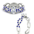 Thumbnail 36 - infinity-oval-shaped-twist-diamond-engagement-ring-with-sapphire-in-white-gold-FD11157OVRGSABLANGLE3-NL-WG