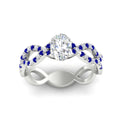 Thumbnail 38 - infinity-oval-shaped-twist-diamond-engagement-ring-with-sapphire-in-white-gold-FD11157OVRGSABLANGLE3-NL-WG