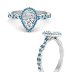 Load image into Gallery viewer, infinity-pear-halo-blue-topaz-engagement-ring-in-white-gold-FD9126PERGICBLTOANGLE3-NL-WG_98f88899-edd5-4a73-8084-a141213ea624?v=1757924944
