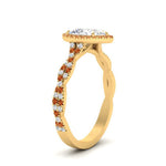 Load image into Gallery viewer, infinity-pear-halo-orange-sapphire-engagement-ring-in-yellow-gold-FD9126PERGSAORANGLE2-NL-YG_0a029ee0-a19c-4c9e-8f18-eafc92893f89?v=1757924943
