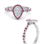 Load image into Gallery viewer, infinity-pear-halo-pink-sapphire-engagement-ring-in-white-gold-FD9126PERGSADRPIANGLE3-NL-WG_a72c715a-de0b-4070-8a0a-57280a71d6c3?v=1757924943
