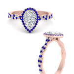 Load image into Gallery viewer, infinity-pear-halo-sapphire-engagement-ring-in-rose-gold-FD9126PERGSABLANGLE3-NL-RG_46ea3796-dd19-45fd-82d6-4550a903731c?v=1757924942

