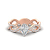 Load image into Gallery viewer, infinity-pear-shaped-twist-diamond-engagement-ring-in-rose-gold-FD11157PERANGLE3-NL-RG