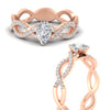 Load image into Gallery viewer, infinity-pear-shaped-twist-diamond-engagement-ring-in-rose-gold-FD11157PERANGLE3-NL-RG