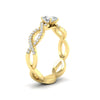 Load image into Gallery viewer, infinity-pear-shaped-twist-diamond-engagement-ring-in-yellow-gold-FD11157PERANGLE3-NL-YG