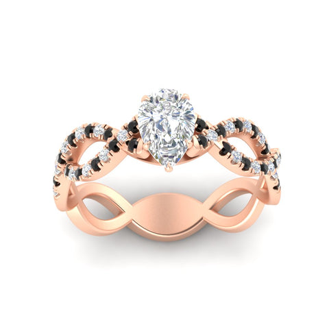 infinity-pear-shaped-twist-diamond-engagement-ring-with-black-diamond-in-rose-gold-FD11157PERGBLACKANGLE3-NL-RG