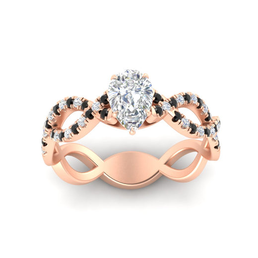 infinity-pear-shaped-twist-diamond-engagement-ring-with-black-diamond-in-rose-gold-FD11157PERGBLACKANGLE3-NL-RG