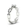 Load image into Gallery viewer, infinity-pear-shaped-twist-diamond-engagement-ring-with-black-diamond-in-white-gold-FD11157PERGBLACKANGLE3-NL-WG