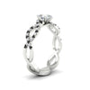 Load image into Gallery viewer, infinity-pear-shaped-twist-diamond-engagement-ring-with-black-diamond-in-white-gold-FD11157PERGBLACKANGLE3-NL-WG