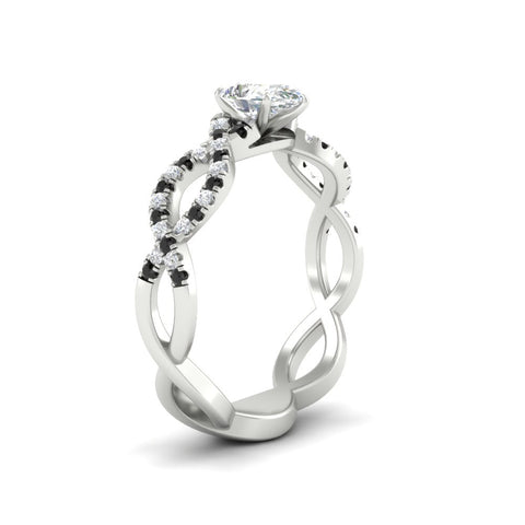 infinity-pear-shaped-twist-diamond-engagement-ring-with-black-diamond-in-white-gold-FD11157PERGBLACKANGLE3-NL-WG