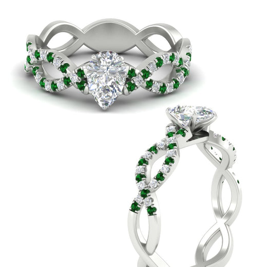 infinity-pear-shaped-twist-diamond-engagement-ring-with-emerald-in-white-gold-FD11157PERGEMGRANGLE3-NL-WG