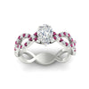 Load image into Gallery viewer, infinity-pear-shaped-twist-diamond-engagement-ring-with-pink-sapphire-in-white-gold-FD11157PERGSADRPIANGLE3-NL-WG