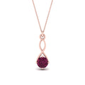 Thumbnail 29 - Infinity Solitaire Pendant