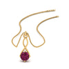 Load image into Gallery viewer, Infinity Solitaire Pendant