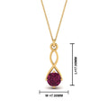 Thumbnail 38 - Infinity Solitaire Pendant
