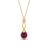 Load image into Gallery viewer, Infinity Solitaire Pendant