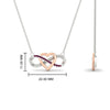 Load image into Gallery viewer, infinity-pink-sapphire-two-tone-pendant-necklace-in-FDPD11206GSADRPI-NL-WG.jpg