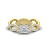 Load image into Gallery viewer, infinity-princess-cut-twist-diamond-engagement-ring-in-yellow-gold-FD11157PRRANGLE3-NL-YG