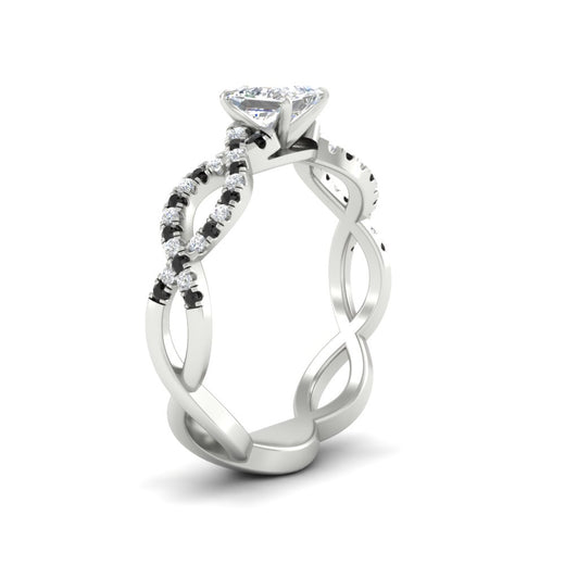 infinity-princess-cut-twist-diamond-engagement-ring-with-black-diamond-in-white-gold-FD11157PRRGBLACKANGLE3-NL-WG