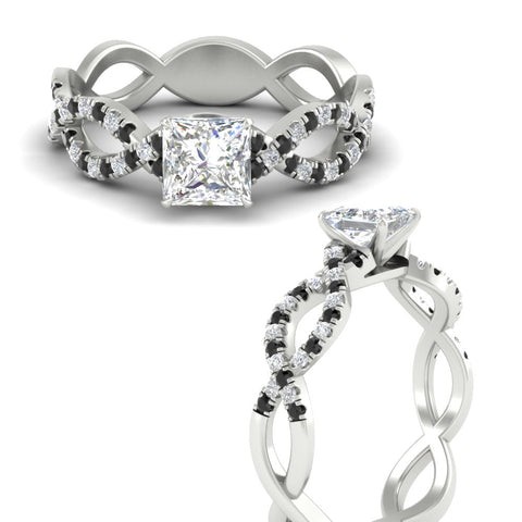 infinity-princess-cut-twist-diamond-engagement-ring-with-black-diamond-in-white-gold-FD11157PRRGBLACKANGLE3-NL-WG