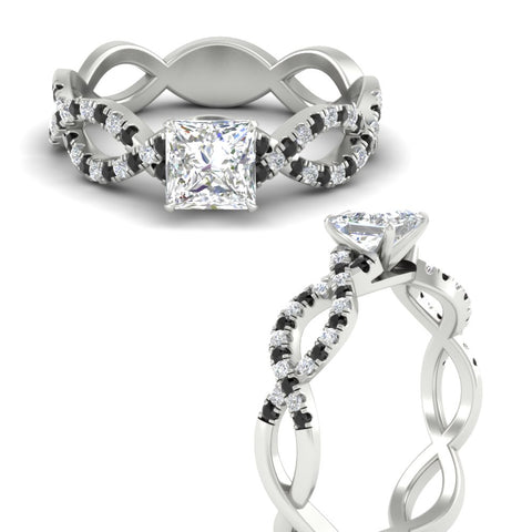 infinity-princess-cut-twist-diamond-engagement-ring-with-black-diamond-in-white-gold-FD11157PRRGBLACKANGLE3-NL-WG