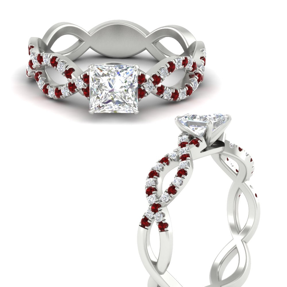 infinity-princess-cut-twist-diamond-engagement-ring-with-ruby-in-white-gold-FD11157PRRGRUDRANGLE3-NL-WG