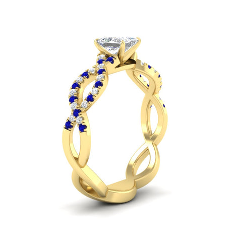 infinity-princess-cut-twist-diamond-engagement-ring-with-sapphire-in-yellow-gold-FD11157PRRGSABLANGLE3-NL-YG