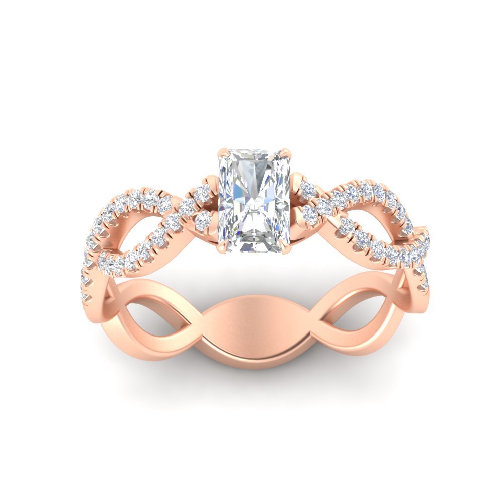 infinity-radiant-cut-twist-diamond-engagement-ring-in-rose-gold-FD11157RARANGLE3-NL-RG